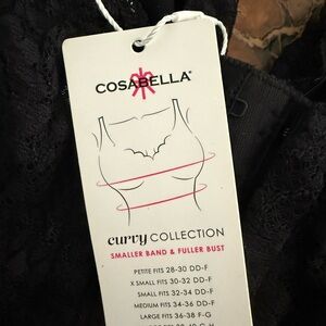 Cosabella Black Bra Intimates & Sleepwear Collection
